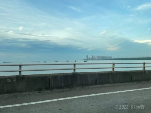 シンガポールとマレーシアをつなぐ橋