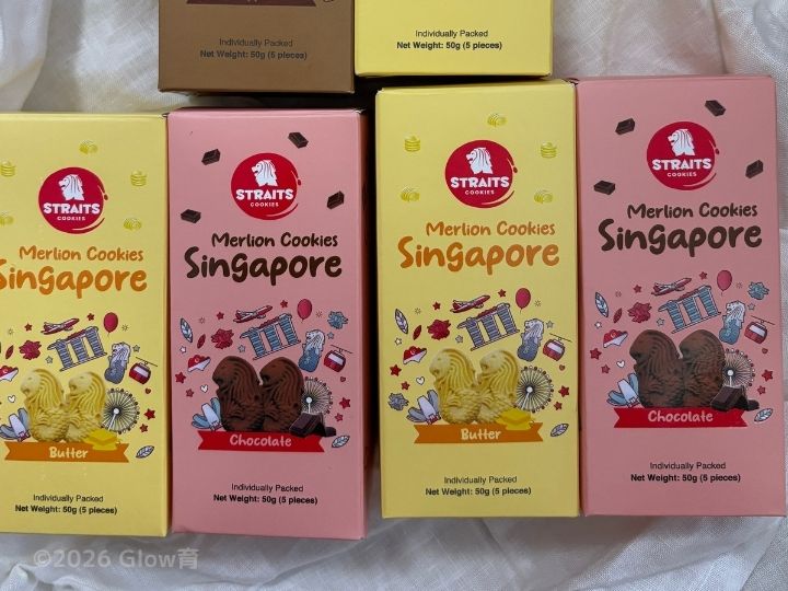 シンガポール土産のクッキー