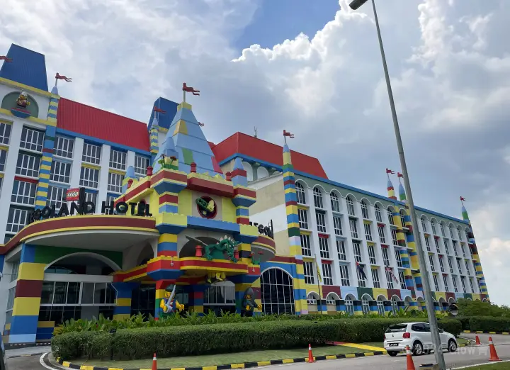 レゴランドマレーシアの公式ホテル外観