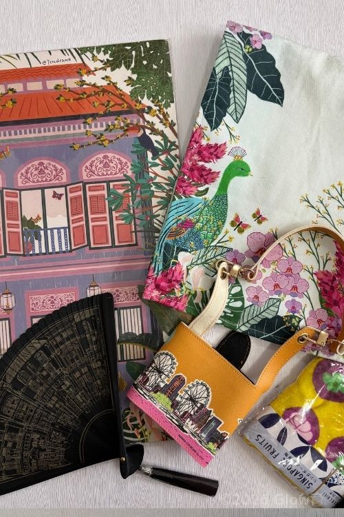 シンガポールお土産の様子