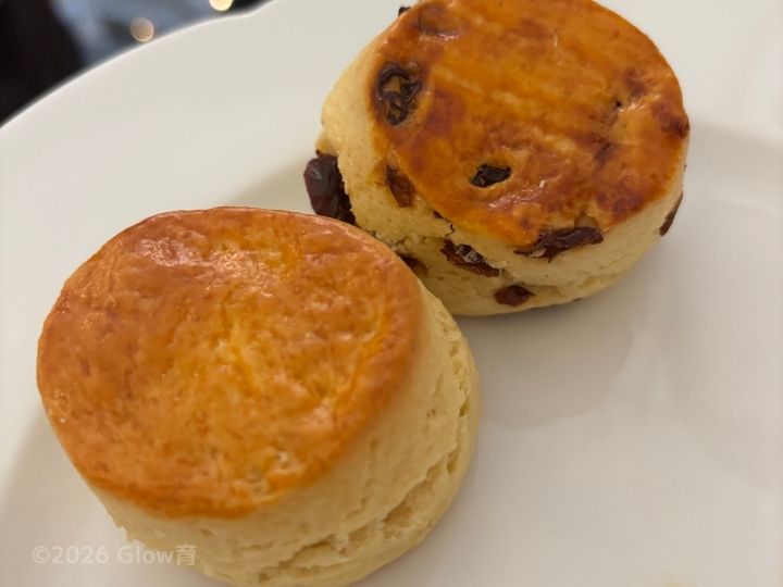 ラッフルズホテルのスコーン