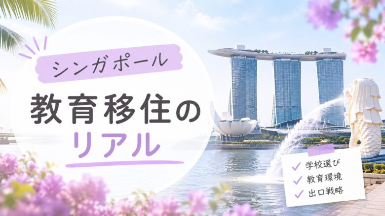 シンガポール教育移住のリアル｜学校選び・教育環境・出口戦略【2026年】