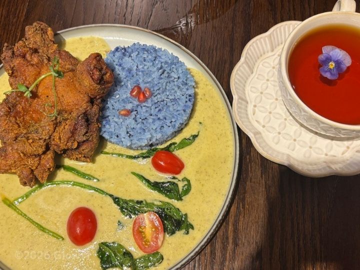 ジョホールバルのカフェ