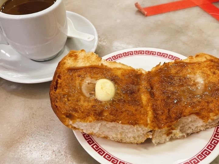 喜園珈琲店のカヤトースト