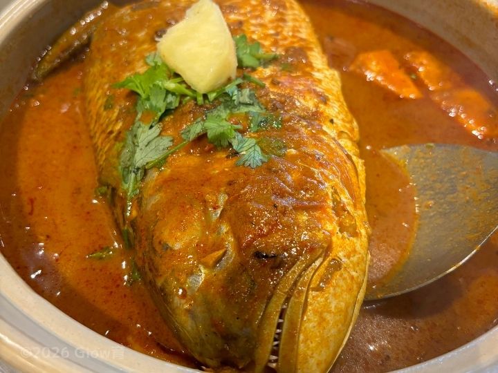 ムトゥーズカリーのフィッシュヘッドカレー