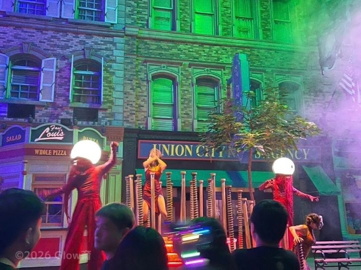 ハロウィンホラーナイトのショー