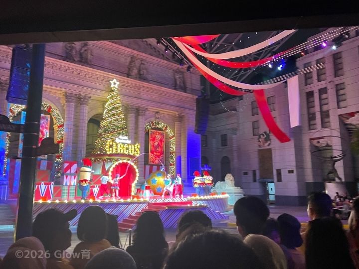 ユニバーサルスタジオシンガポールのクリスマス
